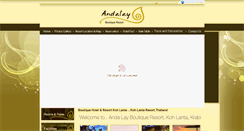 Desktop Screenshot of andalay-lanta.com