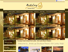 Tablet Screenshot of andalay-lanta.com